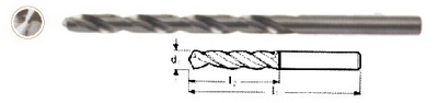 HSS高速钢直柄深孔长麻花钻头(type N)